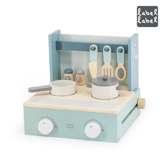 『現貨限量-下單前可先詢問是否有貨』【Label Label】木質迷你廚房台-綠色