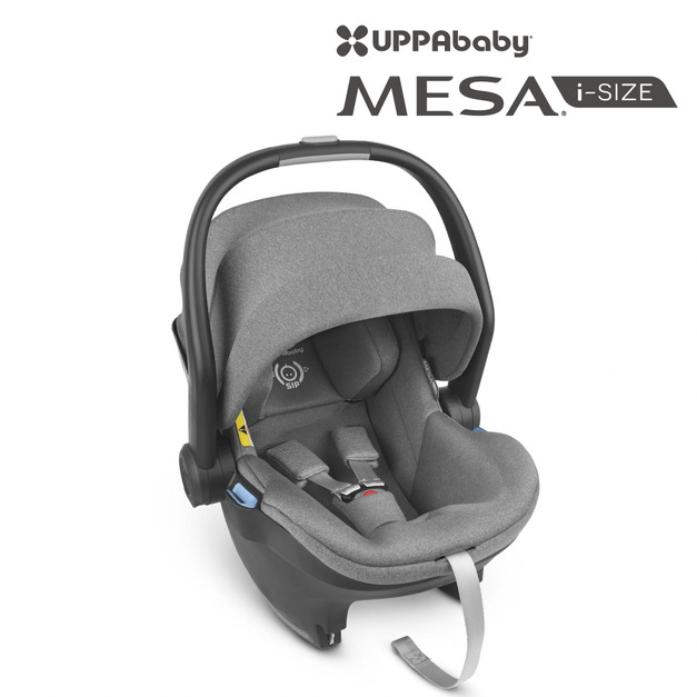 【UPPAbaby】MESA i-Size 新生兒提籃-黑灰(如需轉接器請於訂單備註)