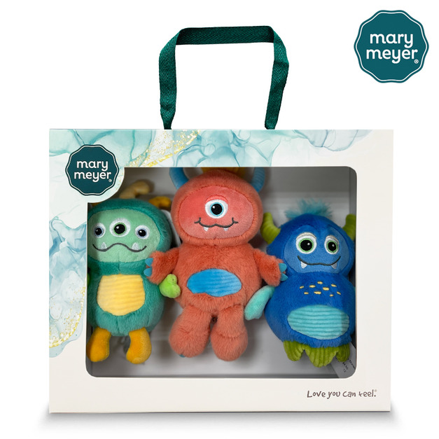 『新品現貨』【MaryMeyer】怪獸家族經典禮盒(單眼毛怪+藍寶毛怪+三眼萌怪)