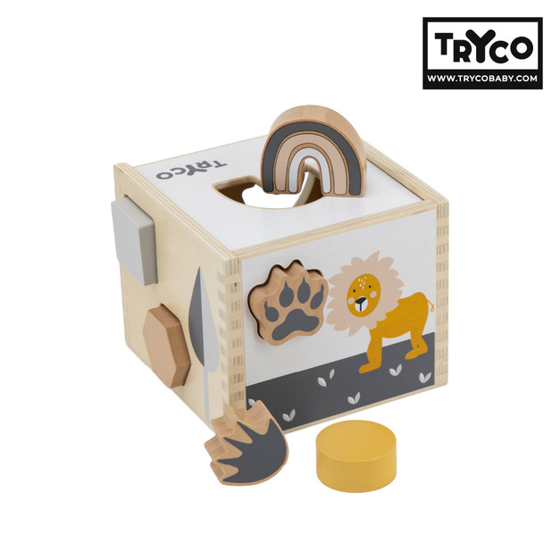 『新品現貨』【Tryco】木質形狀探索盒