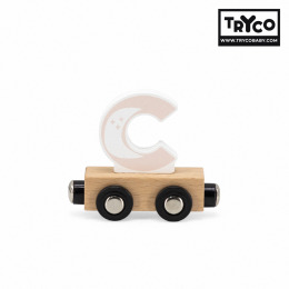 【Tryco】木製字母火車-字母C(單入)