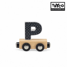 【Tryco】木製字母火車-字母P(單入)