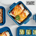 『新品限量現貨-下單前可先詢問』【Souper Cubes】陶瓷烤盅2入組_暮光藍_1