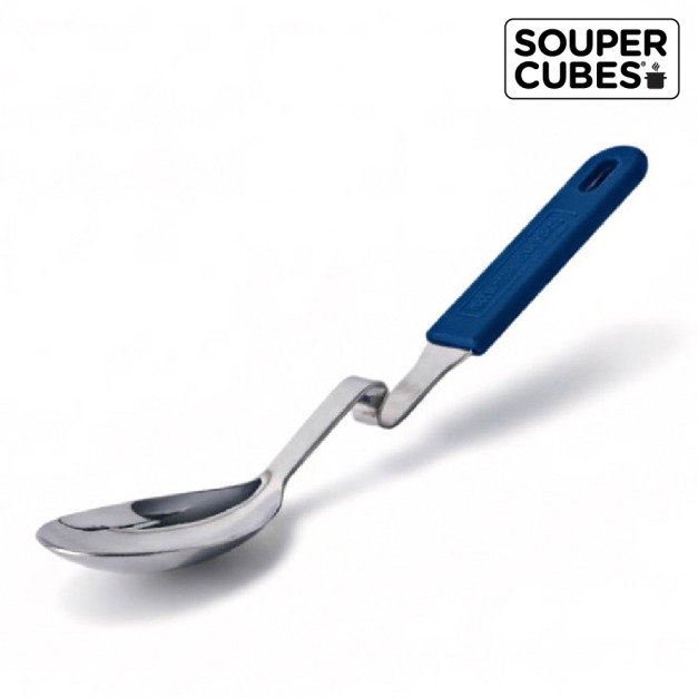『新品現貨』【Souper Cubes】不鏽鋼專利湯匙_暮光藍