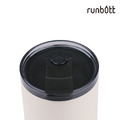 『新品預購-6月出貨』【runbott】 陶瓷隨行保溫杯350ml_奶油白_3