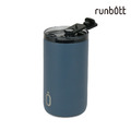 『新品預購-6月出貨』【runbott】 陶瓷隨行保溫杯350ml_海洋藍