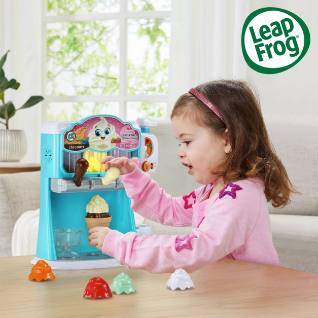 『福利品特賣會-盒損』【LeapFrog】數數聖代冰淇淋機《限時限量搶購》