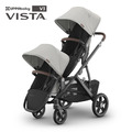 『展示品出清價-9成新』【UPPAbaby】VISTA V3王者之尊旗鑑推車-雙人推車(贈新生兒貼身坐墊*2+增高器*1+內含:防蚊帳*2+擋雨罩*1)_5