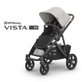 『展示品出清價-9成新』【UPPAbaby】VISTA V3王者之尊旗鑑推車-單人推車(贈新生兒貼身坐墊+內含:防蚊帳+擋雨罩)_8
