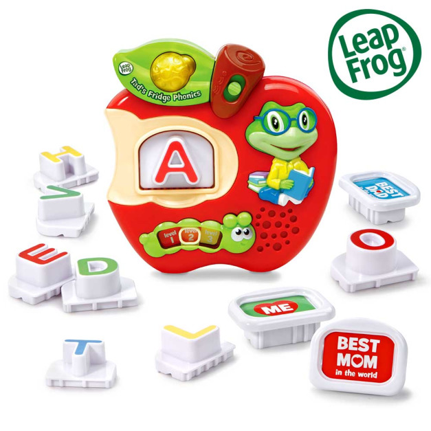 『福利品特賣會-瑕疵』【LeapFrog】自然發音磁鐵組-蘋果限定版《限時限量搶購》