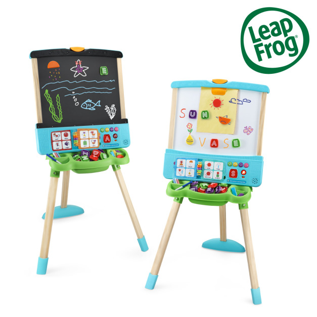 『福利品特賣會-瑕疵』【LeapFrog】多功能互動學習畫架《限時限量搶購》