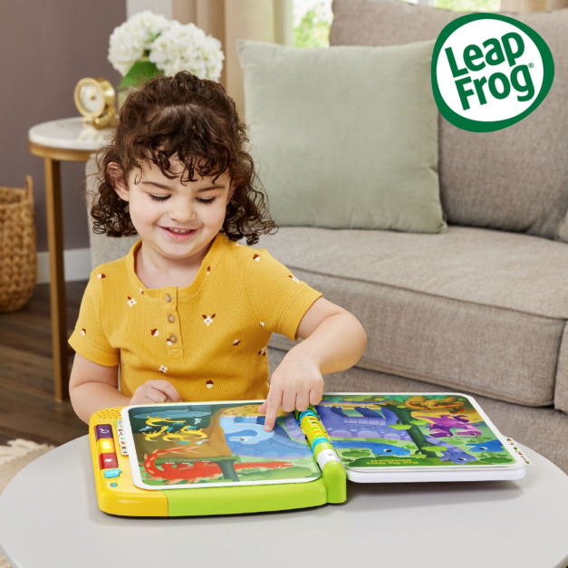 『福利品特賣會-盒損』【LeapFrog】恐龍世界點讀書《限時限量搶購》