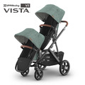 『展示品出清價-9成新』【UPPAbaby】VISTA V3王者之尊旗鑑推車-雙人推車(贈新生兒貼身坐墊*2+增高器*1+內含:防蚊帳*2+擋雨罩*1)_11
