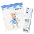 【滿額贈】食物保鮮袋-藍色熊(1公升/25件裝)