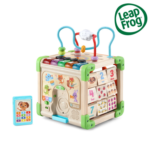 『福利品特賣會-瑕疵』【LeapFrog】木質益智探索箱《限時限量搶購》