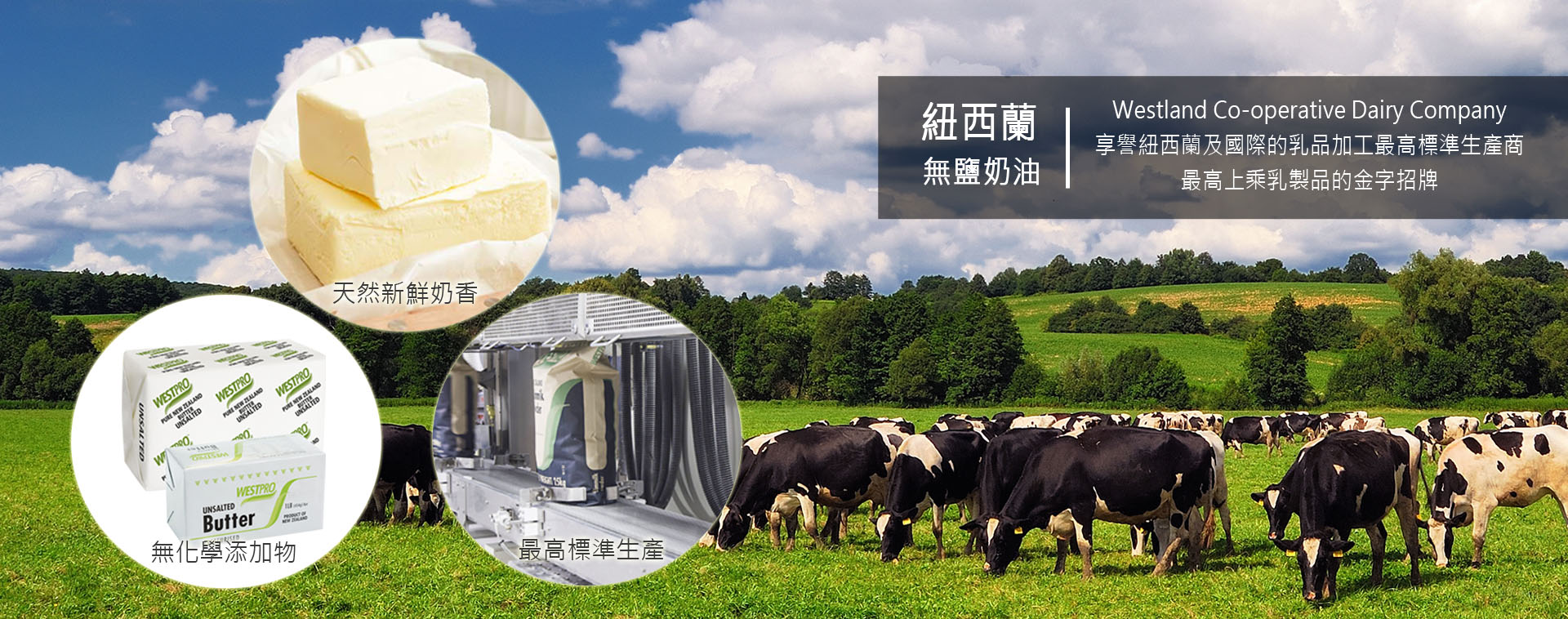 紐西蘭無鹽奶油顧健康