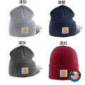 【K】CARHARTT 經典反摺 素色毛帽 A18 Acrylic Watch Hat_2