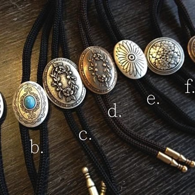 【K】民族 Bolo tie 寶石 保羅 領帶 項鍊 領結