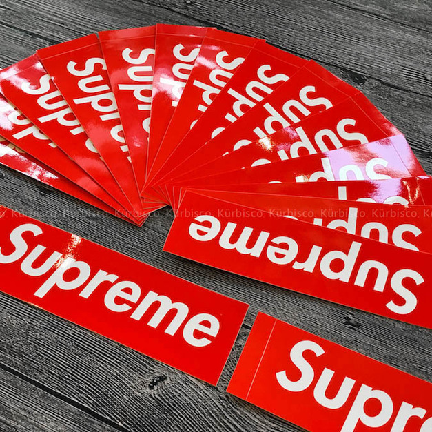 【 K 】Supreme Box Logo Stickers  防水貼紙