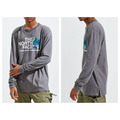 【K】The North Face 衛星圖像 Logo L/S Tee 海外發售款_3