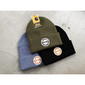 【K】Carhartt 1889復古徽章 針織 反摺毛帽_12