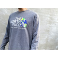 【K】The North Face 衛星圖像 Logo L/S Tee 海外發售款_1