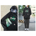 【K】Carhartt 三葉草 草寫字體 帽Tee Heavy Weight Hoodie_6