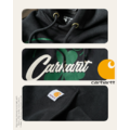 【K】Carhartt 三葉草 草寫字體 帽Tee Heavy Weight Hoodie_12