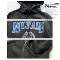 【K】TRAVEL™️ Michigan 美式徽章 帽Tee pigment hoodie_12