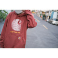 【K】Carhartt Rain Defender® 防潑水 水波紋Logo 帽TEE 現貨_6