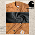 【K】CARHARTT Fleece 菱格紋 內磨毛保暖夾克 現貨！_12