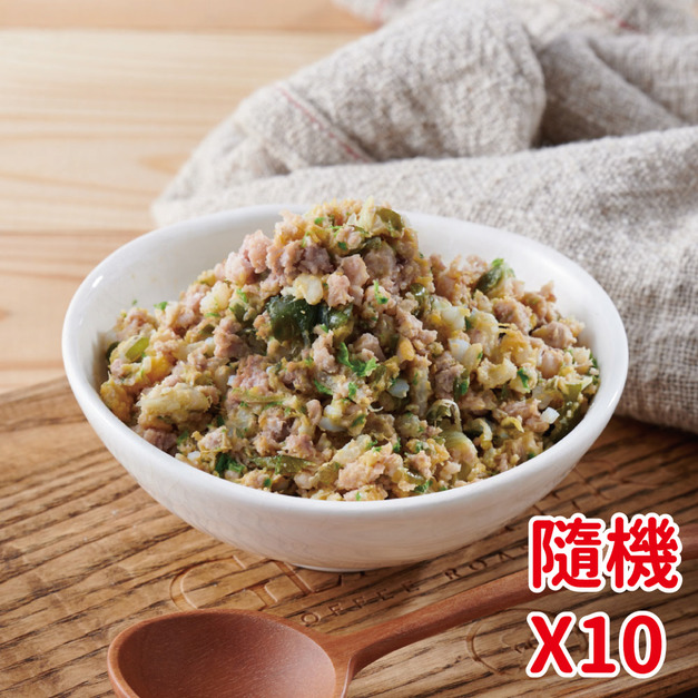 寵物冷凍鮮食│羊肉4款口味 X10包