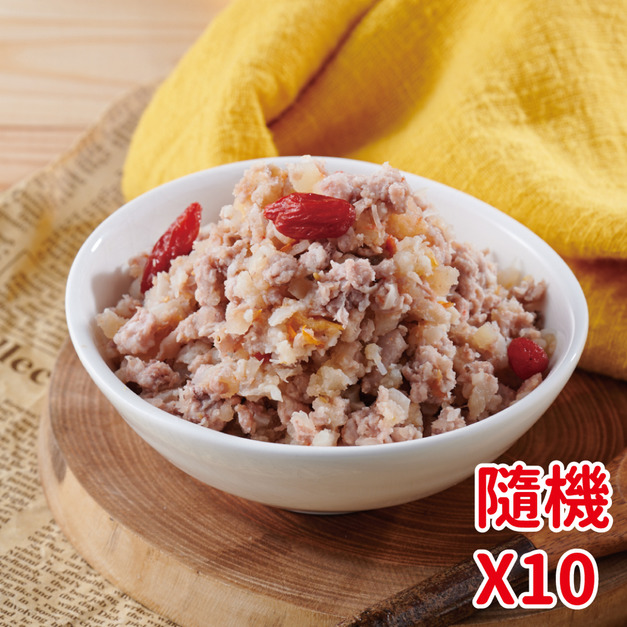 寵物冷凍鮮食│牛肉6款口味 X10包