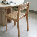 Tomood/土與木之間- Corner系列, 手工實木籐編餐椅-北美山毛櫸