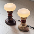 Tomood/ 土與木之間_ 疊疊石桌燈_ Cairn Table Lamp_原木色_2