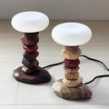Tomood/ 土與木之間_ 疊疊石桌燈_ Cairn Table Lamp_原木色_3