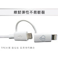 超能線-Apple原廠MFi認證！iOS/Android 2合1，3充線_3