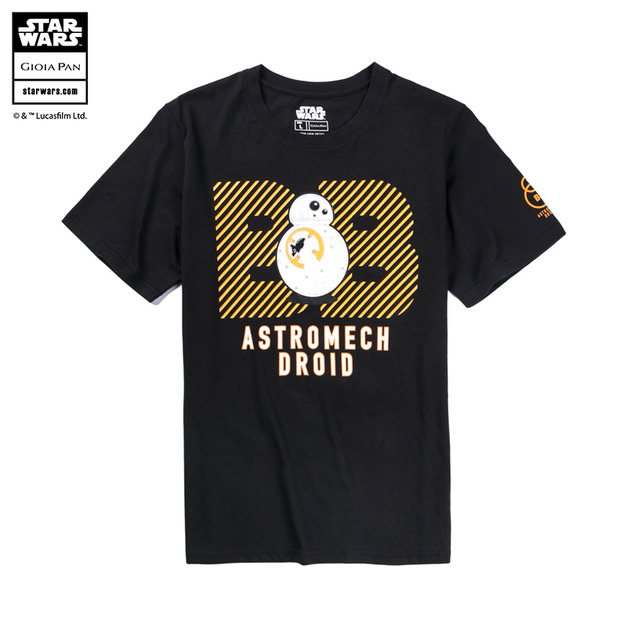 StarWars 電影星際大戰官方授權周邊T恤-GioiaPan-BB-8