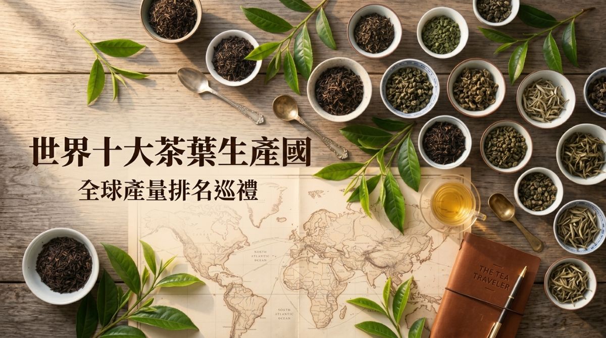 世界十大茶葉生產國首圖 Banner：全球茶葉風土地圖與精品莊園茶韻巡禮