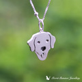 手工925純銀【拉布拉多犬項鏈 Labrador Retriever Necklace】
