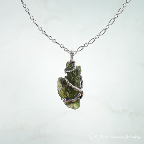 【捷克隕石】925純銀 裸石客製化包框 - 種子