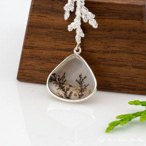 限量｜手作925純銀・樹枝瑪瑙項鍊｜獨一無二小眾設計質感飾品