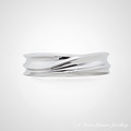 對戒 - 手工925純銀戒指【繞 intertwine】_1