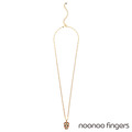 Noonoo Fingers Skull Necklace 骷顱頭 項鍊