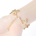 Noonoo Fingers Cross Line Bracelet 十字架線 手鍊_2