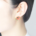 Noonoo Fingers Rose Earring 玫瑰 耳環_2
