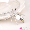胸針 施華洛Stullex星眸水鑽 合金鍍白金 蜘蛛 胸針 微醺 禮物_1