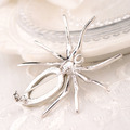 胸針 施華洛Stullex星眸水鑽 合金鍍白金 蜘蛛 胸針 微醺 禮物_3