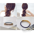 正韓 髮飾 閃亮名媛風 彈性髮繩 4款 微醺．禮物_4