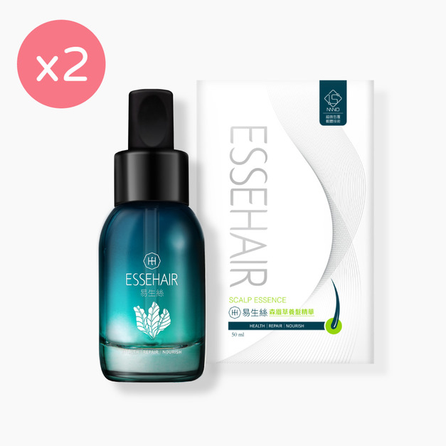 【ESSEHAIR 易生絲】森眉草養髮精華 [50mL] x2